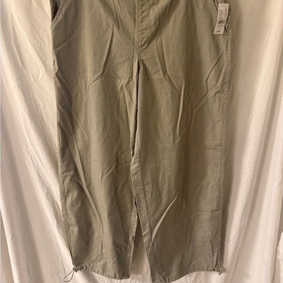 NWT Olive green pacsun parachute Pants size Large - Picture 2 of 11